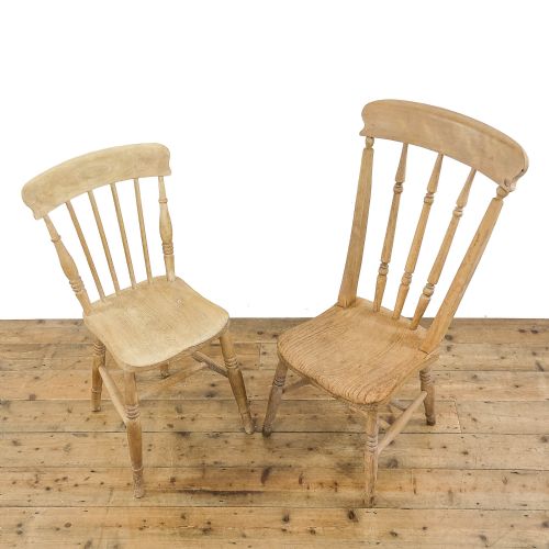 fig 3. Antique Victorian Pine Nursing Chair with Accompanying Chair