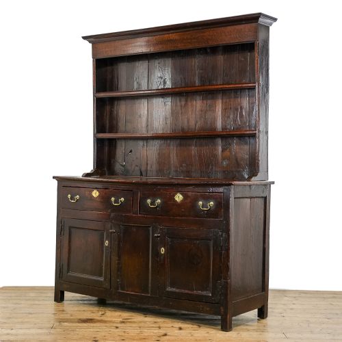 fig 3. 19th Century Antique Welsh Oak Dresser