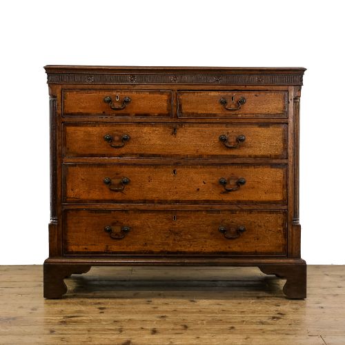Antique Georgian Oak Chest of Drawers