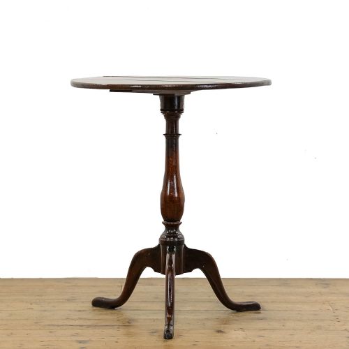 fig 2. Antique Georgian Oak Tripod Table