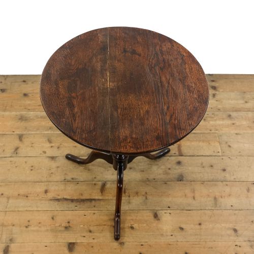 fig 3. Antique Georgian Oak Tripod Table