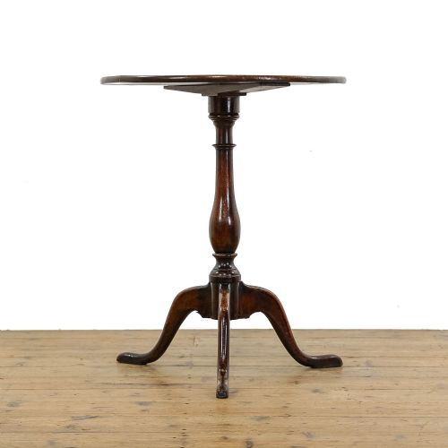 Antique Georgian Oak Tripod Table