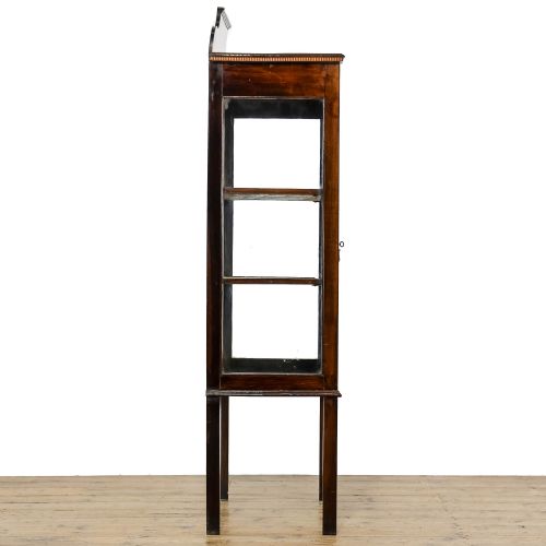 fig 2. Small Antique Edwardian Mahogany Display Cabinet