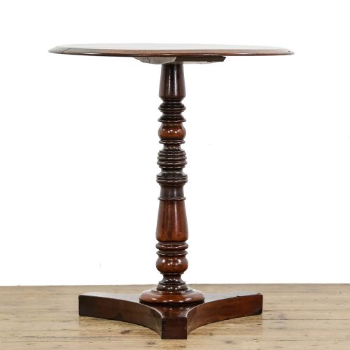 ANTIQUE MAHOGANY SIDE TABLE - ADDITIONAL PHOTO 3