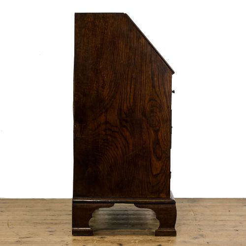 fig 3. Antique Edwardian Oak Bureau