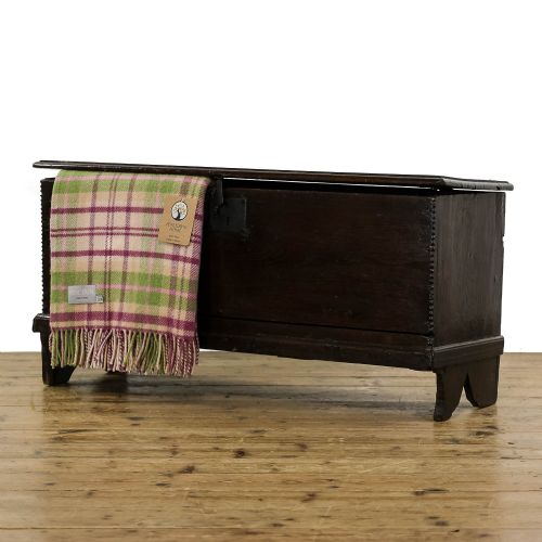 fig 1. Antique Oak Coffer