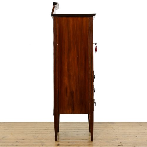 fig 2. Antique Edwardian Mahogany Music Cabinet
