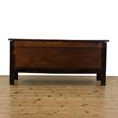 fig 3. 18th Century Oak Coffer