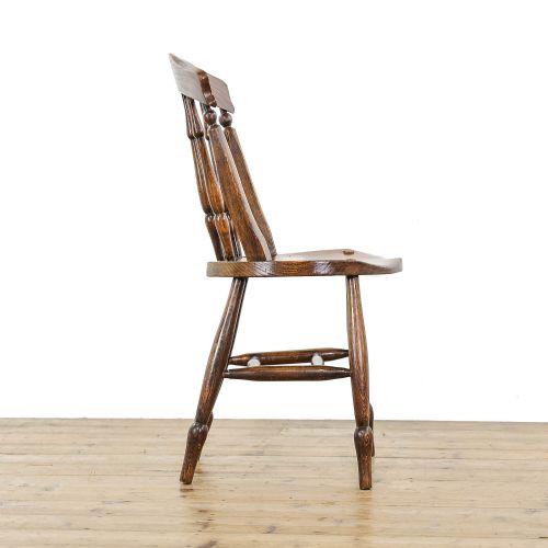 fig 2. Set of Three Antique Elm Penny Chairs