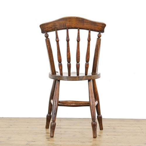 fig 3. Set of Three Antique Elm Penny Chairs