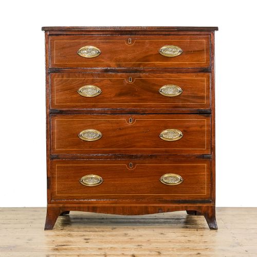 Antique Regency Mahogany Chest of Drawers