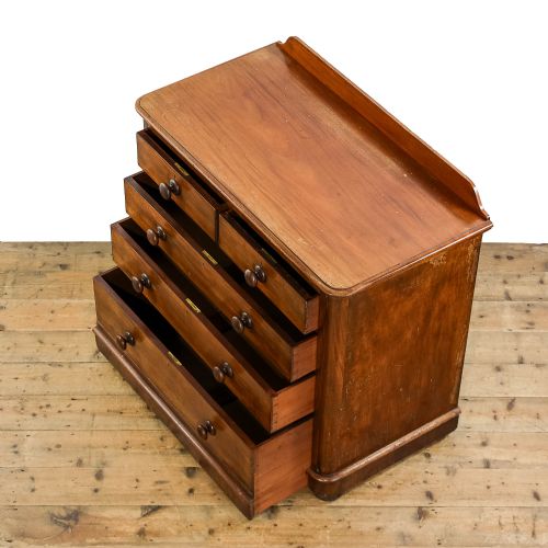 fig 3. Antique Victorian Mahogany Chest of Drawers