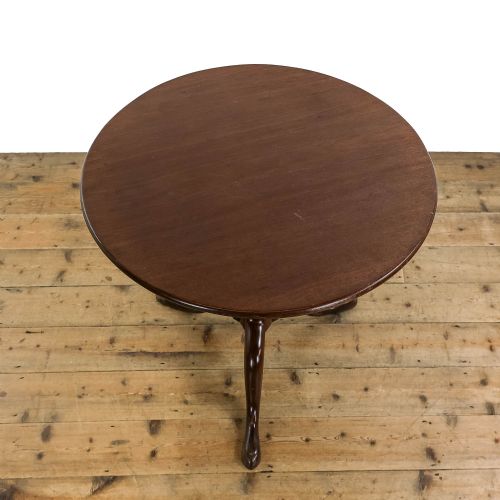 ANTIQUE GEORGIAN MAHOGANY TILT TOP TABLE - ADDITIONAL PHOTO 5