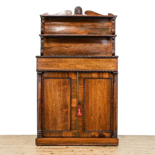 Antique Regency Rosewood Chiffonier Sideboard
