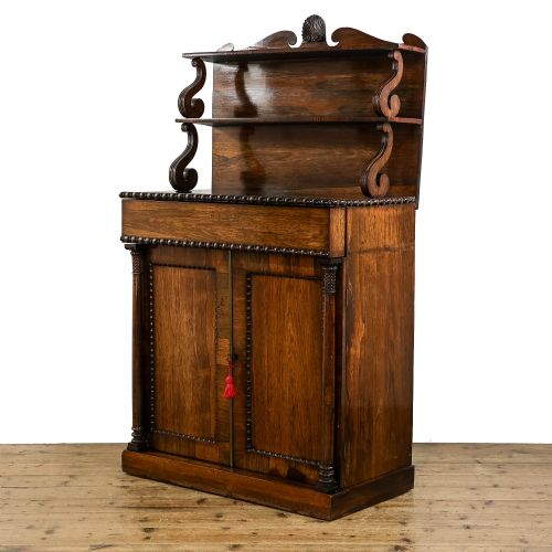 fig 1. Antique Regency Rosewood Chiffonier Sideboard