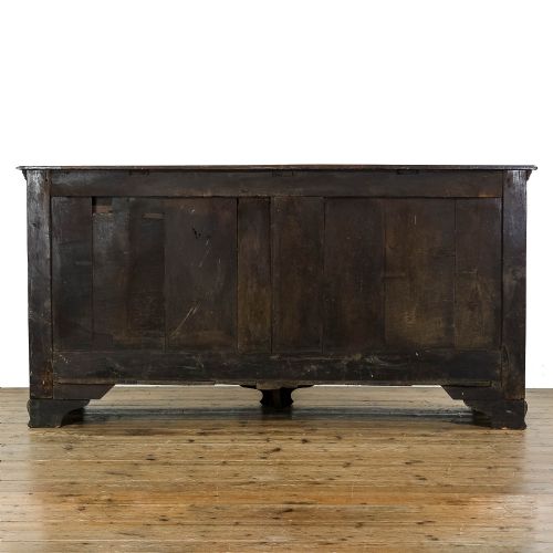 fig 2. Large Antique Oak Dresser Base