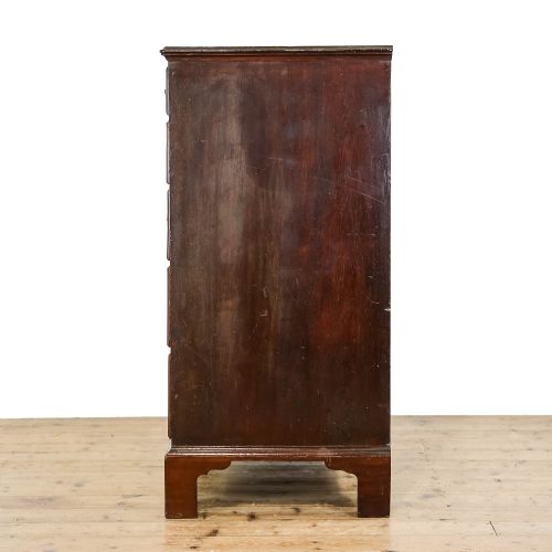 fig 1. Large Antique Edwardian Mahogany Chest of Drawers