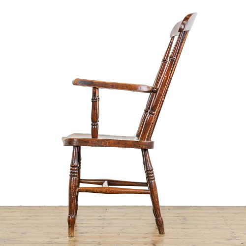fig 2. Antique Elm and Beech Windsor Armchair