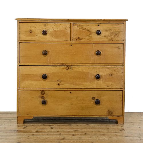 Antique Victorian Pine Chest of Drawers