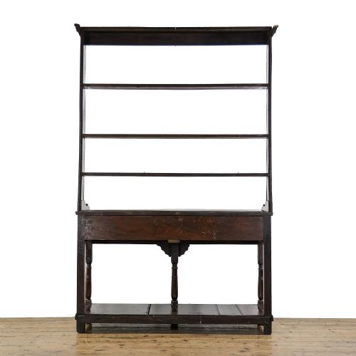 fig 2. Antique 19th Century Oak Dresser