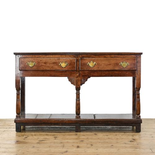 Antique 19th Century Oak Dresser Base