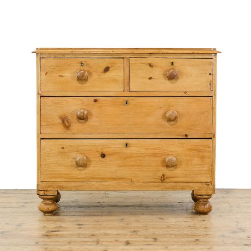 small antique victorian pine chest of drawers - CATEGORY: ANTIQUE CHEST OF DRAWERS - DATED VICTORIAN