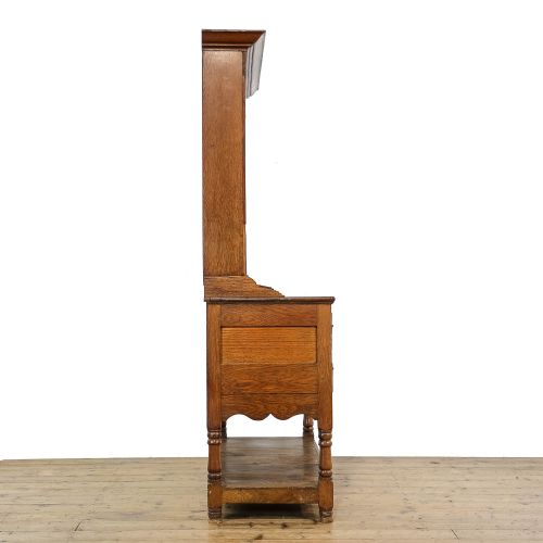 fig 1. Antique 19th Century Oak Dresser