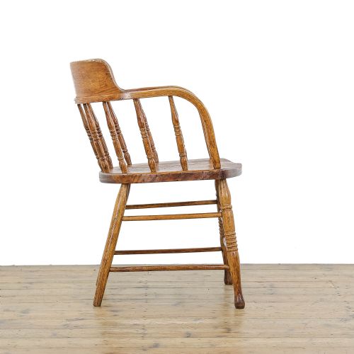 fig 2. Antique Edwardian Desk Chair