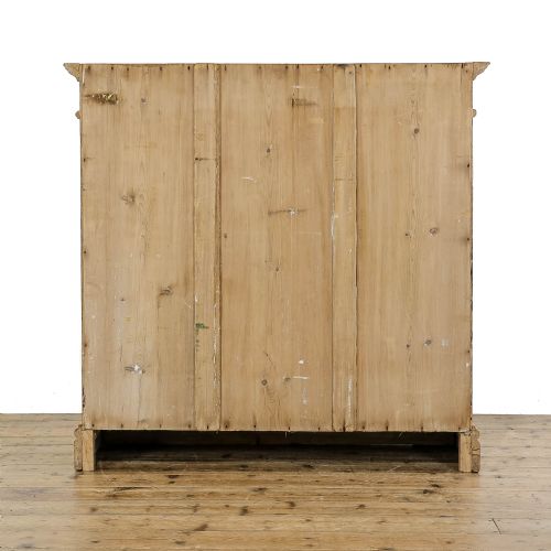 fig 1. Antique 19th Century Pine Bookcase