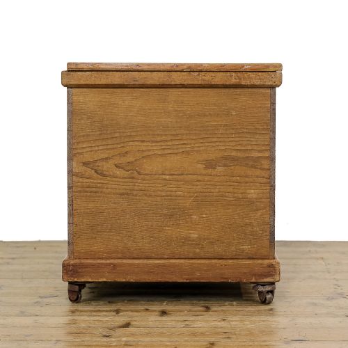 fig 1. Antique Victorian Pine Trunk