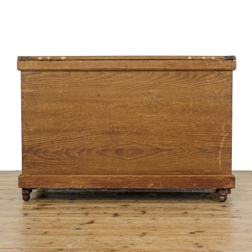 fig 2. Antique Victorian Pine Trunk