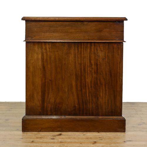 fig 3. Antique Edwardian Mahogany Twin Pedestal Desk