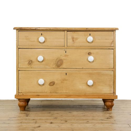 Antique Victorian Pine Chest of Drawers