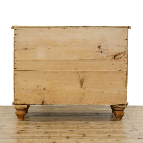 fig 1. Antique Victorian Pine Chest of Drawers