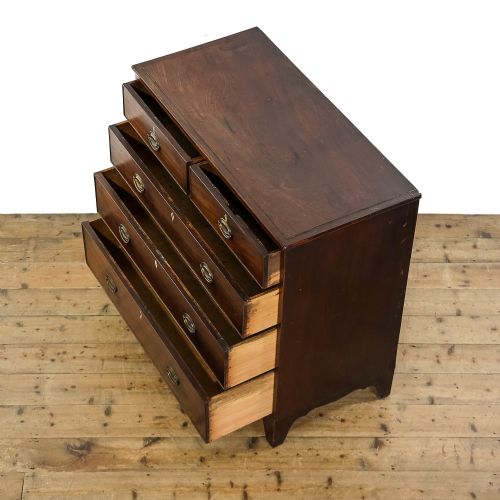 fig 3. Antique Georgian Mahogany Chest of Drawers