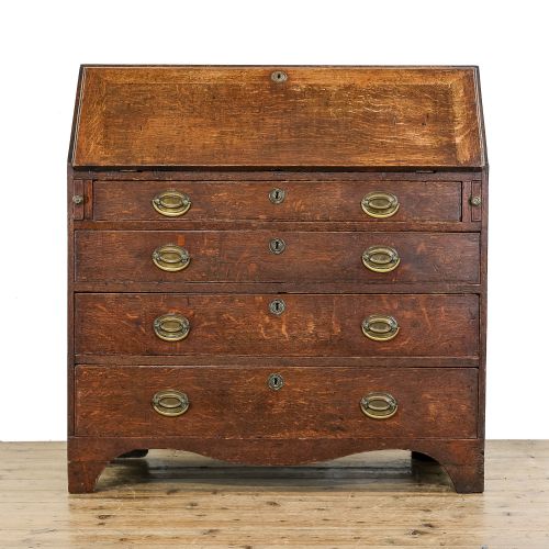Antique Georgian Oak Bureau
