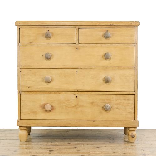 Antique Victorian Pine Chest of Drawers