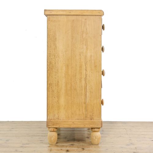 fig 1. Antique Victorian Pine Chest of Drawers