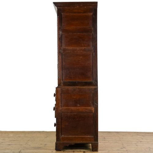 fig 2. Antique Late 18th Century Welsh Oak Linen Cupboard