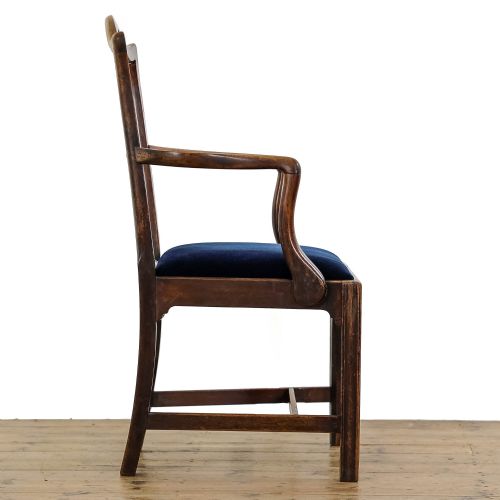 fig 1. Antique George III Mahogany Armchair