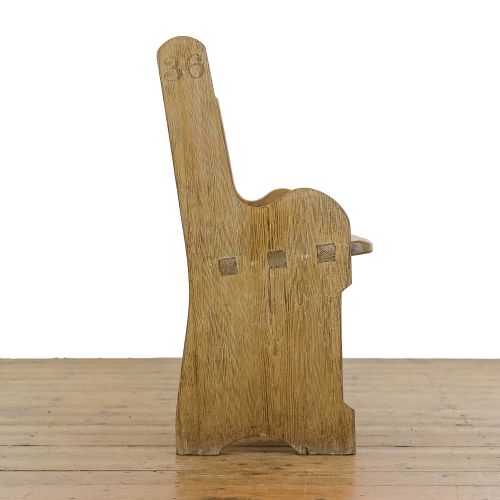 fig 3. Antique Pine Church Pew
