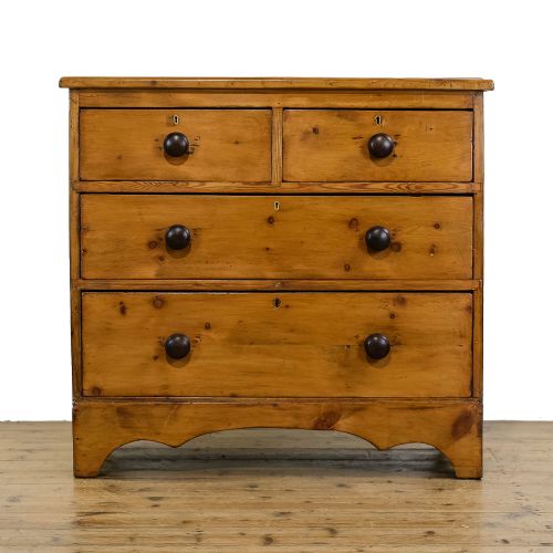 Antique Victorian Pine Chest of Drawers