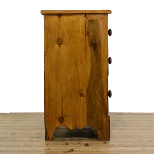 fig 1. Antique Victorian Pine Chest of Drawers