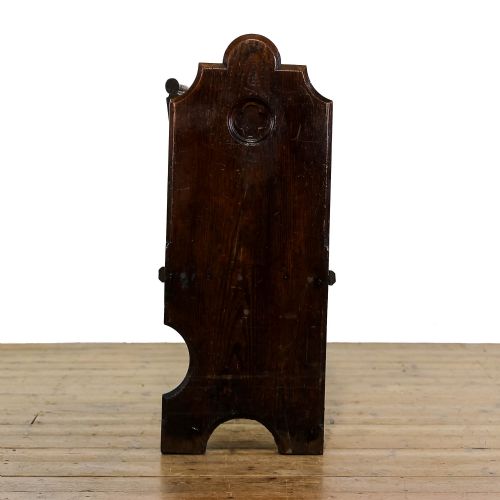 fig 2. Antique Pitch Pine Flip Over Pew
