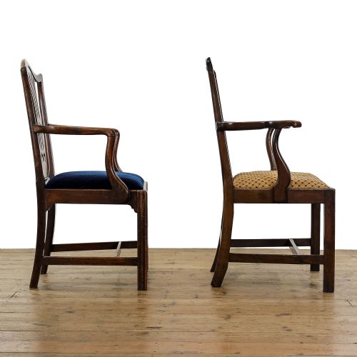 fig 4. Duo of Upholstered Armchairs