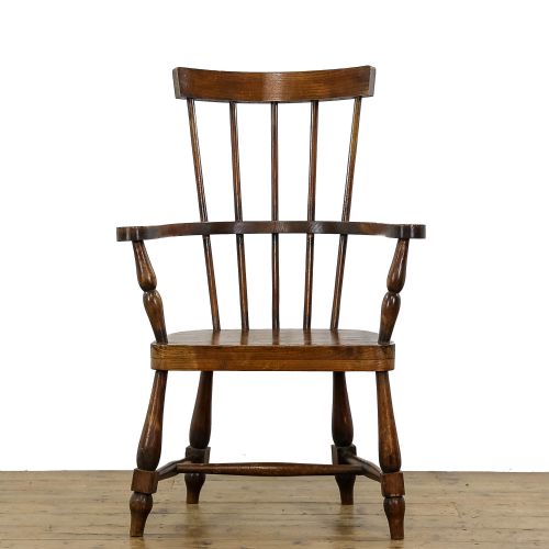 fig 1. Antique Arts and Crafts Style Stick Chair