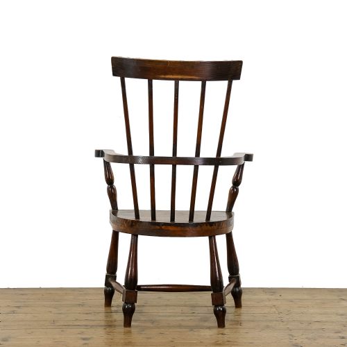 fig 2. Antique Arts and Crafts Style Stick Chair
