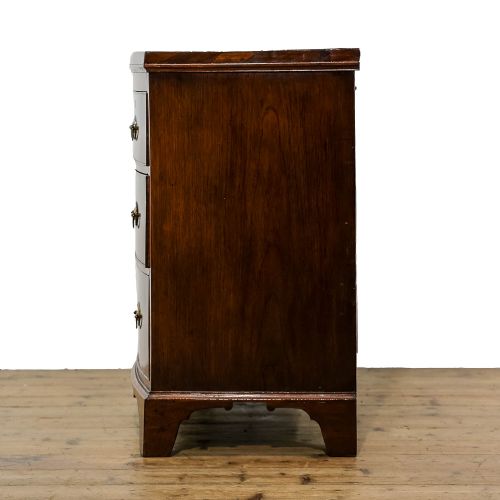fig 3. Mahogany Bow Front Chest of Drawers