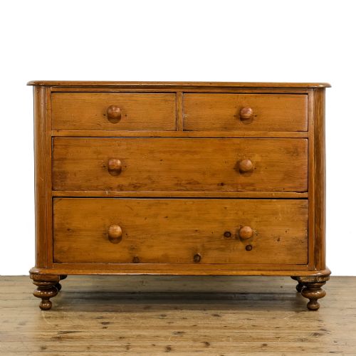 Antique Victorian Pine Chest of Drawers
