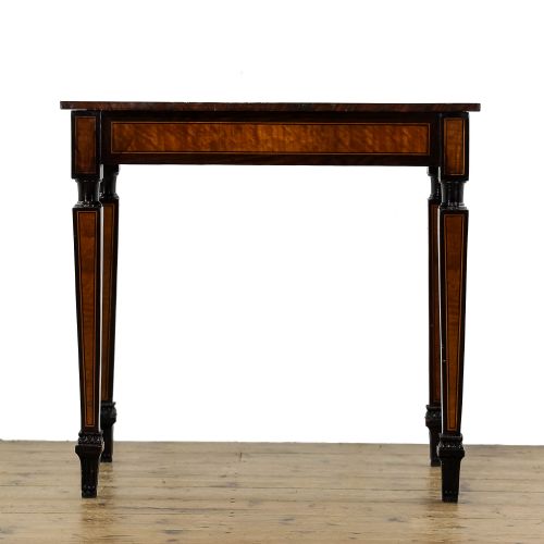 fig 3. Antique Italian Neoclassical Marquetry Side Table